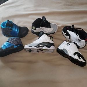 Lot of 3 pair Boy's Nike Shoes